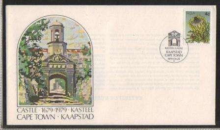 RSA 1979 COM COVER CAPE TOWN CASTLE