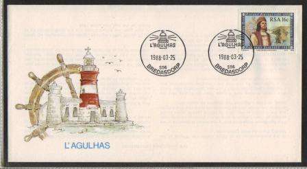 RSA 1988 COM COVER L'AGULHAS BREDASDORP