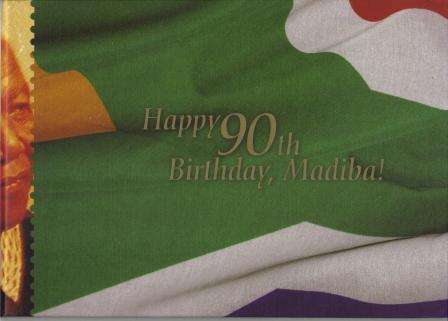 RSA 2008 MANDELA 90TH BIRTHDAY PRESENTATION FOLDER