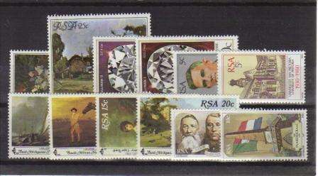 RSA 1980 MNH COMMEMORATIVE SINGLES COMPLETE
