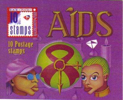 RSA 2002 AIDS SELF ADHESIVE BOOKLET DATED 2002/11/29 - A DIIFICULT ITEM