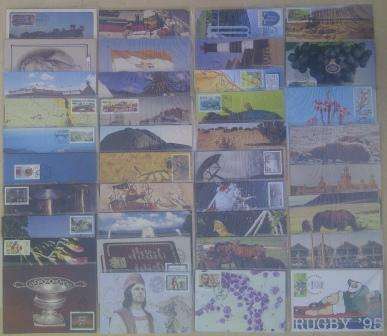 RSA 1983 - 1995 MAXI CARDS COMPLETE FROM # 1 TO # 133 (140 CARDS)