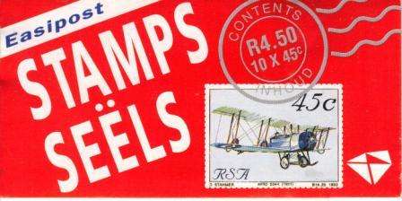 RSA AVIATION REPRINT BOOKLET PANE 10 STATION 9