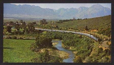 RSA 1972 BLUE TRAIN UNADDRESSED FDC # 22