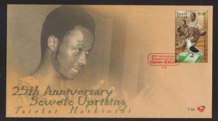 RSA 2001 SOWETO UPRISING FDC 7.18