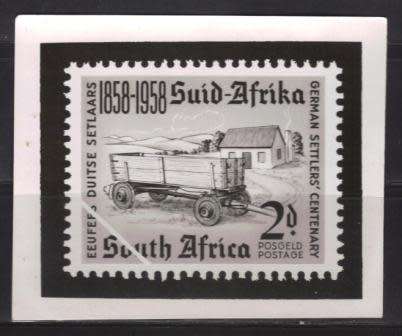 UNION SA 1958 CENTENARY GERMAN SETTLERS B&W PHOTOGRAPHIC MEDIA RELEASE - SCARCE