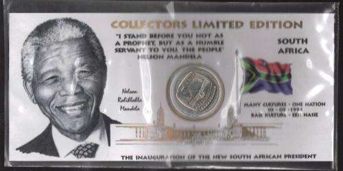 RSA1994 MANDELA INAUGURATION R5 MEMORABILIA
