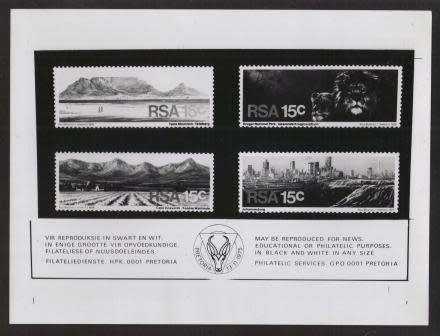 RSA 1975 TOURISM B&W PHOTOGRAPHIC MEDIA RELEASE - SCARCE