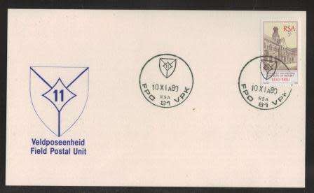 MILITARY COM CARD - 1980 81 FIELD POST OFFICE (FPO) DATED 10/11/80