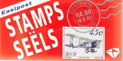 RSA AVIATION REPRINT BOOKLET PANE 2 STATION 13