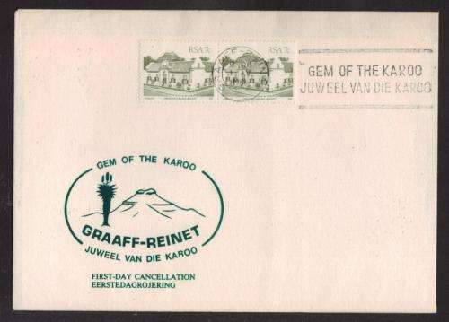RSA 1984 GRAAF-REINET GEM OF THE KAROO COM COVER 1/5/84 D/S
