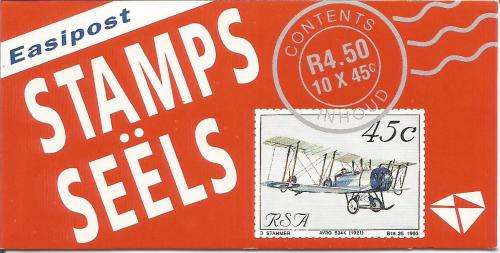 RSA AVIATION REPRINT BOOKLET PANE 5 STATION 20