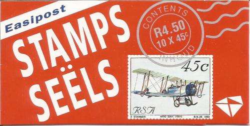 RSA AVIATION REPRINT BOOKLET PANE 4 STATION 24