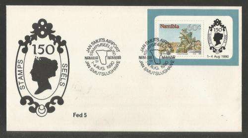 NAMIBIA 1990 PHILATELIC FEDERATION COM COVER FED 5