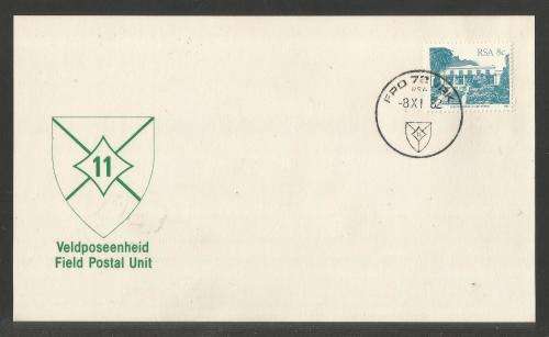 MILITARY COM CARD - 1982 72 FIELD POST OFFICE (FPO / VPK) DATED 8/11/82