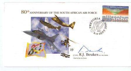 SAAF COVER AF19 SIGNED 08/09/2000