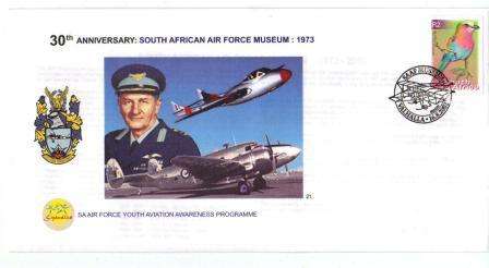 SAAF COVER AF21 UNSIGNED 16/08/2003