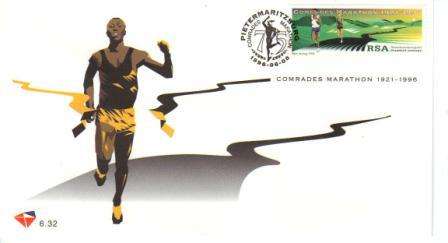 RSA 1996 COMRADES MARATHON FDC 6.32