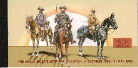 RSA ANGLO BOER WAR PRESTIGE BOOKLET SACC(NEW) 1491