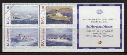 RSA 1996 SA MERCHANT MARINE MEDIA RELEASE