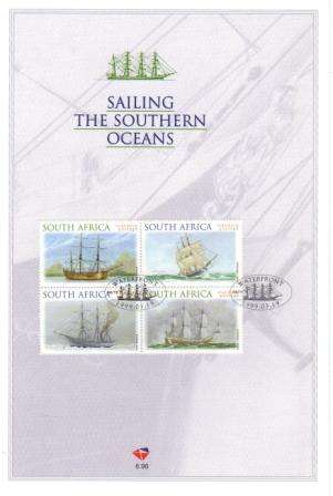 RSA 1999 SAILING THE SOUTHERN OCEANS FDC #6.96