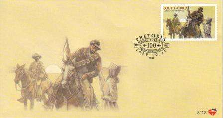 RSA 1999 ANGLO BOER WAR FDC 6.110