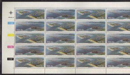 RSA 1978 RICHARDS BAY / SALDANHA BAY MNH FULL SHEET