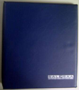 BLUE SA AIRWAYS (SAA) ALBUM WITH 10 PAGES - FREE LOCAL POSTAGE