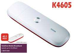 Vodafone K4605 Broadband USB Modem (42.2 Mbps)