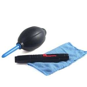 3 in 1 Lens Cleaning Kit, Lens Pen,  Blower, Microfibre Cloth