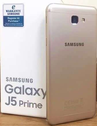 SAMSUNG GALAXY J5 PRIME - GOLD - BRAND NEW IN ORIGINAL PACKAGING