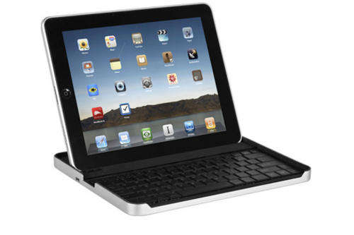 Zaggmate case with bluetooth keyboard for iPad.