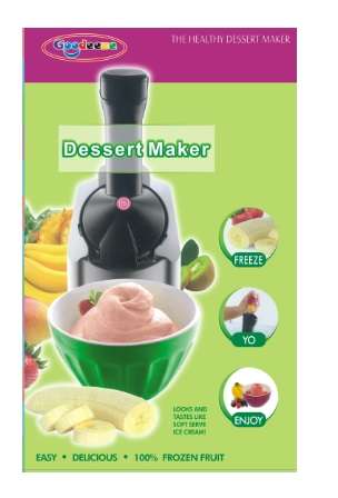 Frozen Desert and Ice Cream Maker - Sorbet