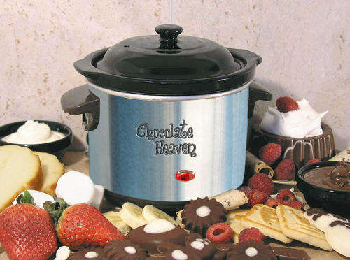 Stainless Steel Chocolate Heaven Fondue Kit