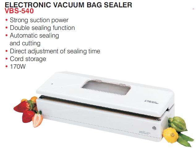 Vacuum Heat sealer - electric