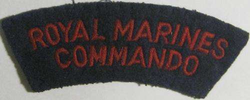 ROYAL MARINES COMMANDO BADGE