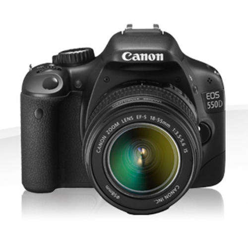 Canon PowerShot EOS 550D 18.0 Megapixels Digital SLR Camera w/ EF-S IS 18-55mm Lens Kit 3.0 inch Col