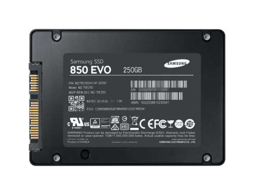 MZ-7LN250 Samsung 850 EVO 250GB SSD 2.5" SATA 6Gbps SSD