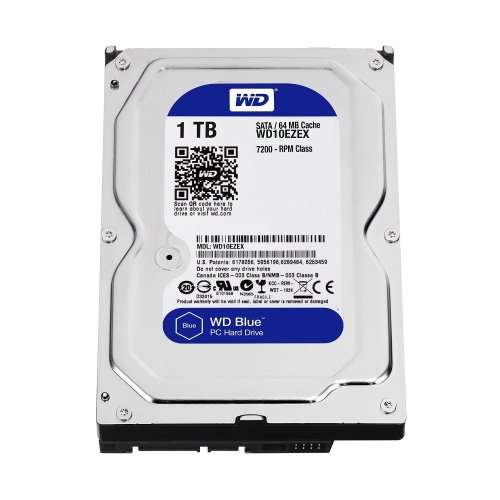 WD BLUE 1.0 TB WD10EZEX SATA / 64MB CACHE DESKTOP HARD DRIVE 3.5'' NEW OEM