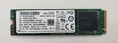 SK Hynix 512GB PCle Gen3 X 4 PC401 NVMe 512GB SOLID STATE DRIVE 2.5''