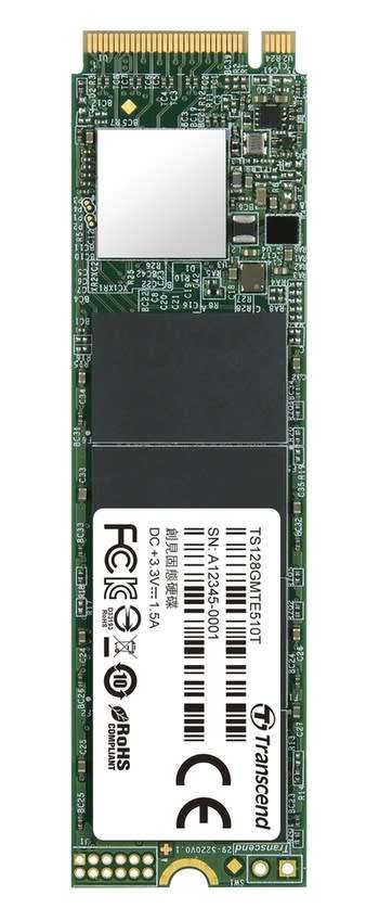 TRANSCEND TS512GMTE510T SOLID STATE DRIVE NVMe M.2