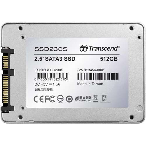 TRANSCEND SSD230S 512GB SOLID STATE DRIVE  SATA 6Gb/s NEW OEM