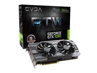 EVGA FTW 8GB GDDR5X Geforce Gtx 1080 Graphics Card