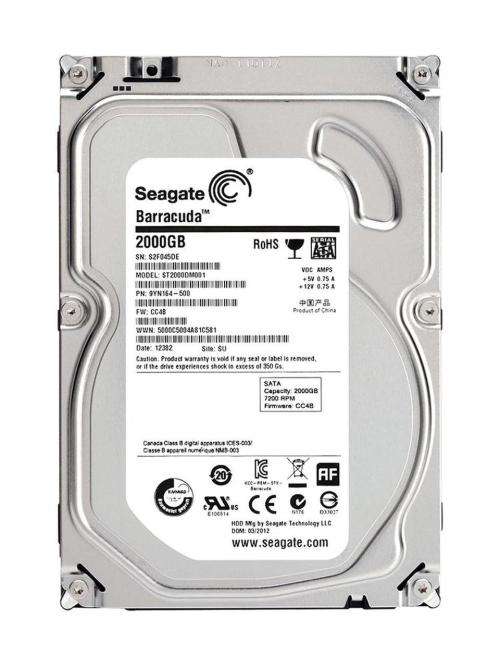Seagate Barracuda 2TB SATA 6GB/s Internal 3.5-inch Hard Drive ST2000DM001