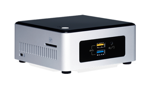 Intel NUC5CYH Celeron N3050 4GB Ram 500GB Hdd  Tiny Pc Pre -Owned