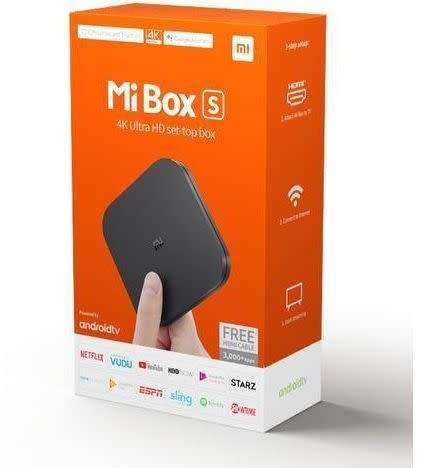 Xiaomi Mi TV Box S Media Player Streaming Media Player Google Assistant | CHROMECAST BUILT-IN |