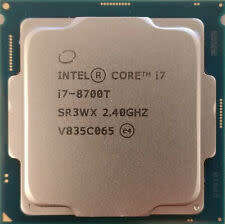 Intel® Core i7-8700T Processor 12M Cache, up to 4.00 GHz Tray - Used .