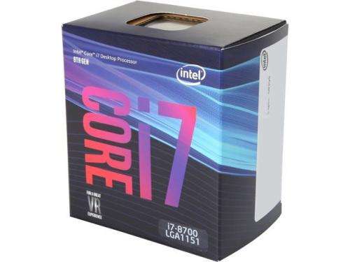 Intel BX80684I78700 Core i7-8700 3.2GHz Desktop Tray Processor - USED