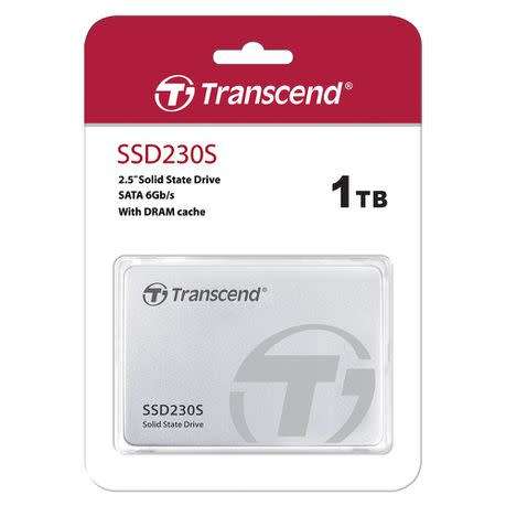 Transcend SSD230S 2.5'' Sata 6Gb/s 1TB Solid State Drive - 1TB Storage Capacity