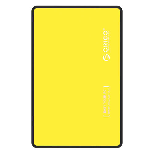 ORICO 2.5 USB3.0 EXTERNAL HDD ENCLOSURE  YELLOW
